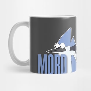 Mordecai's Whimsical Portrait Mug